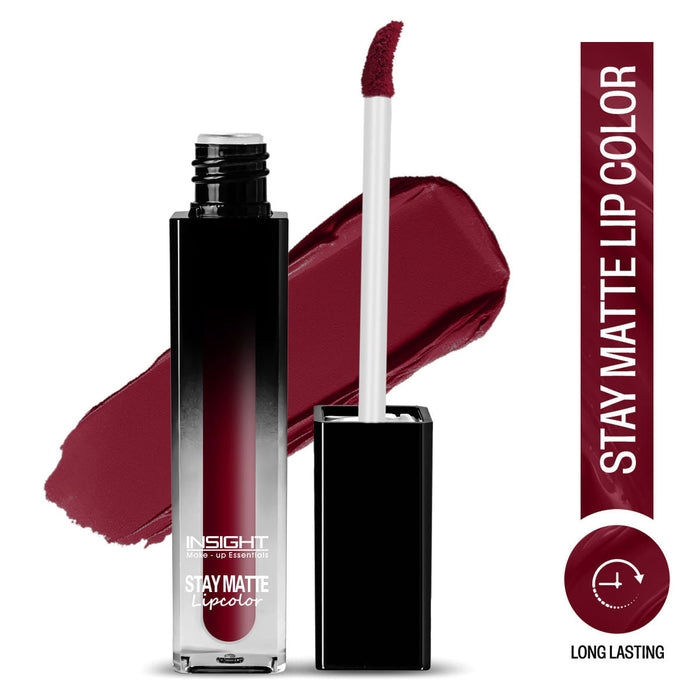 Insight Cosmetics Stay Matte Lipcolor, 12hr Long Lasting &Transferproof