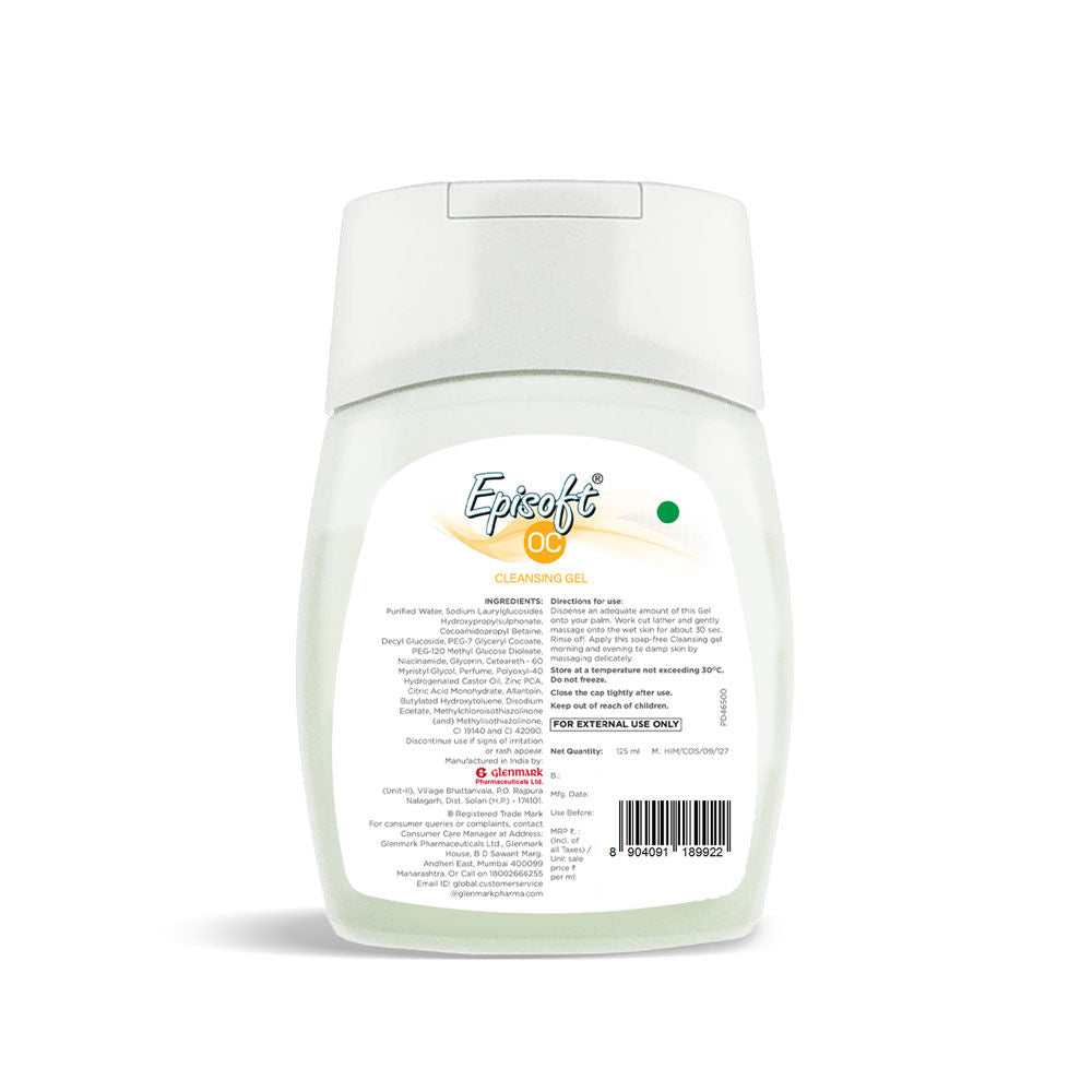 Episoft Oily Skin Cleanser, For Oily Acne Prone Skin, Daily Facewash For Men & Women