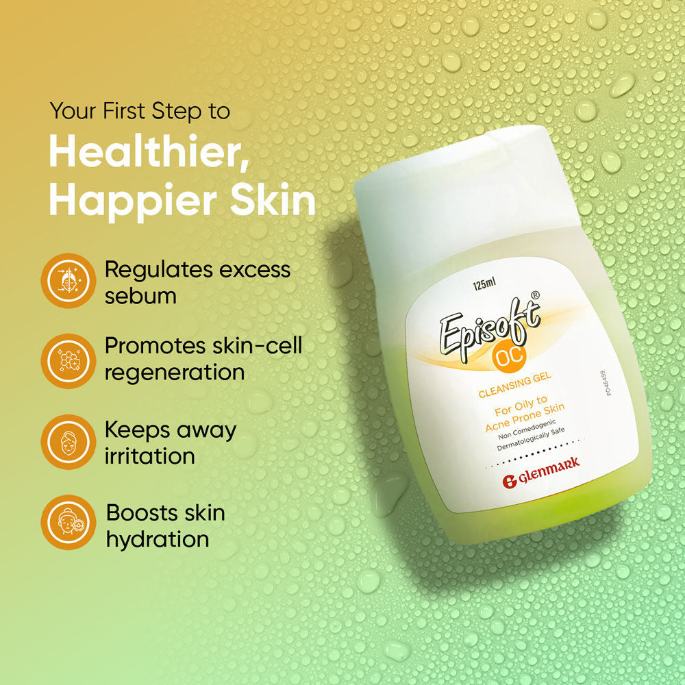 Episoft Oily Skin Cleanser, For Oily Acne Prone Skin, Daily Facewash For Men & Women