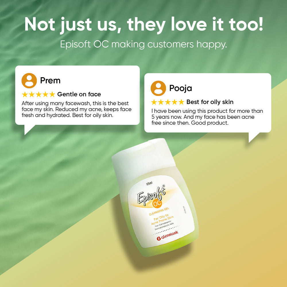 Episoft Oily Skin Cleanser, For Oily Acne Prone Skin, Daily Facewash For Men & Women