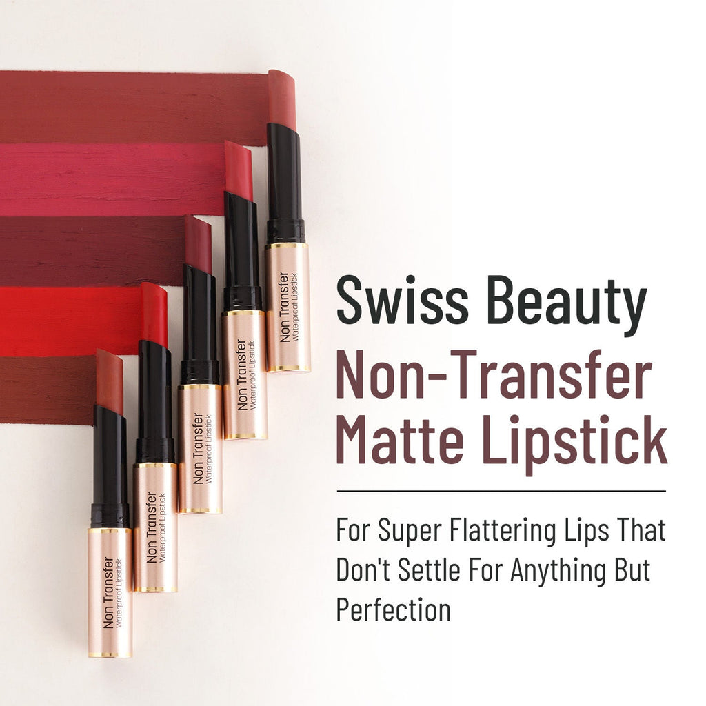 Swiss Beauty Non Transfer Waterproof Lipstick