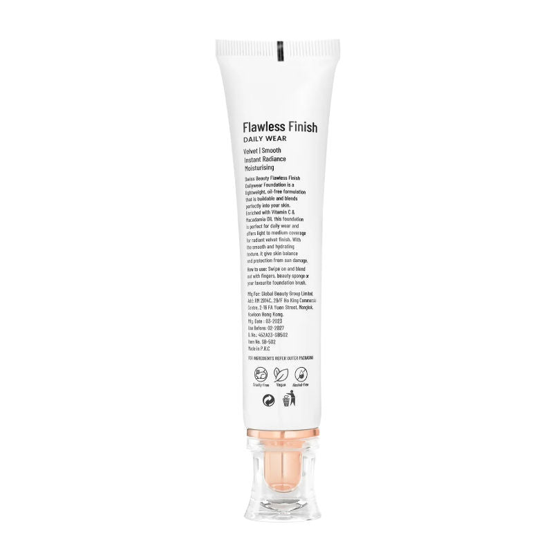 Swiss Beauty Flawless Finish Daily Wear Lightweight Foundation