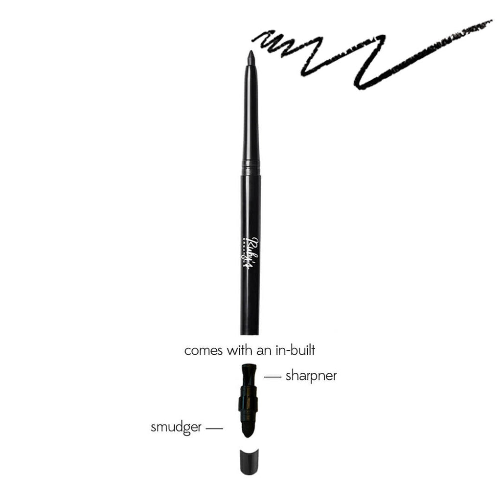 Ruby's Organics Smoked Kohl + Brow Filler