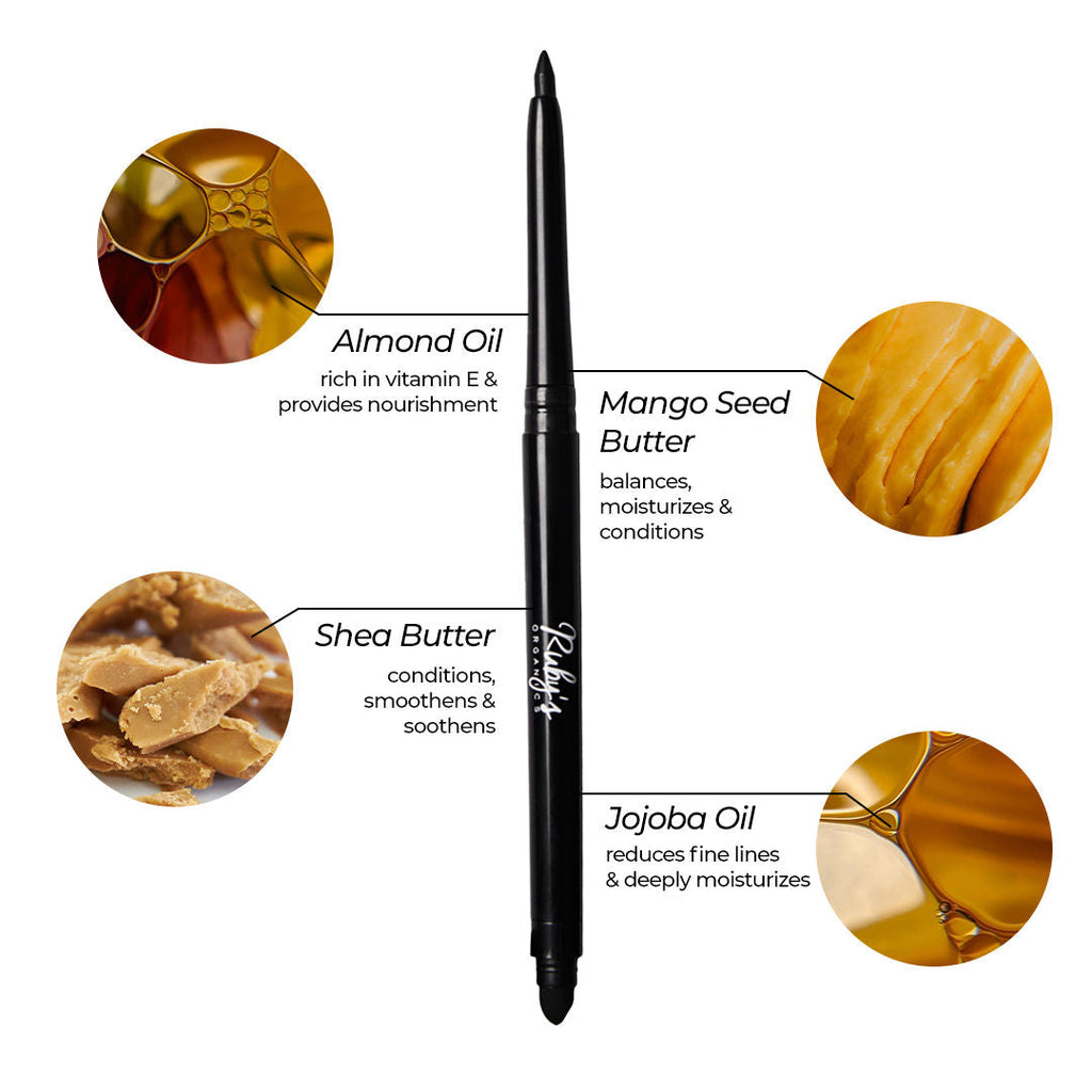 Ruby's Organics Smoked Kohl + Brow Filler