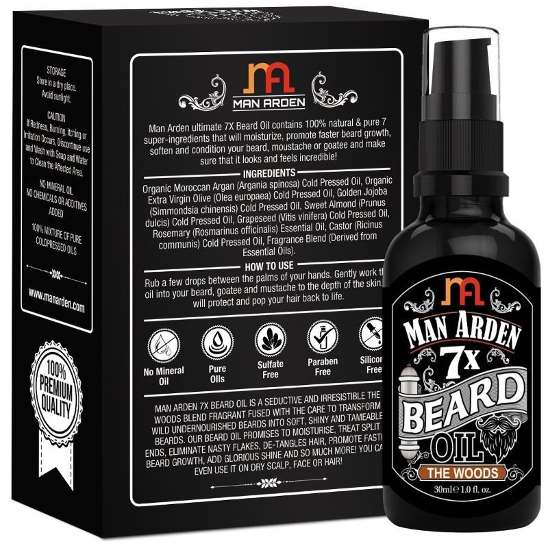 Man Arden 7X The Woods Beard Oil