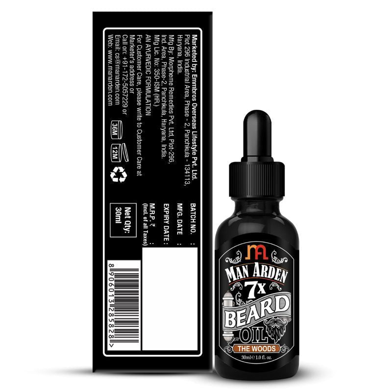 Man Arden 7X The Woods Beard Oil