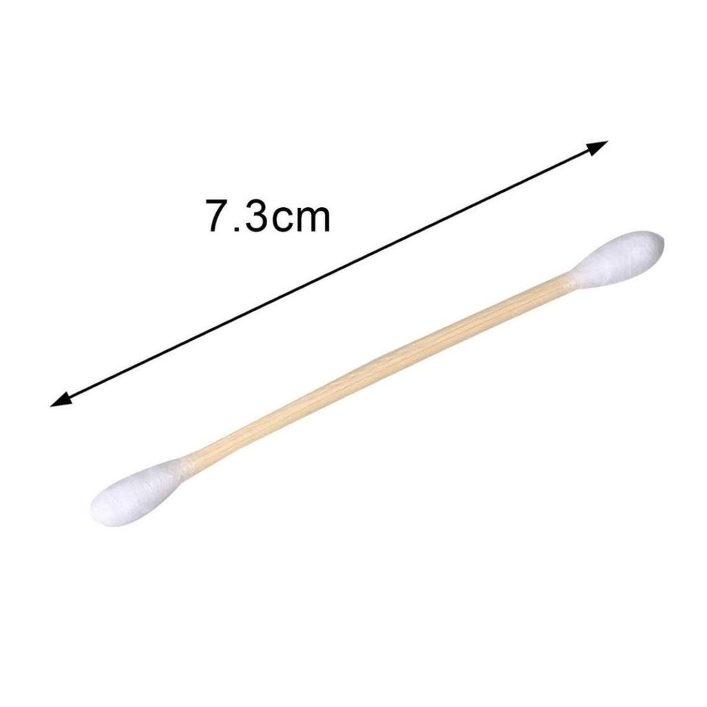 Matra Bamboo Cotton Ear Buds Organic Ear Cleaning Swabs Qtips For Makeup, Nail Polish Removal