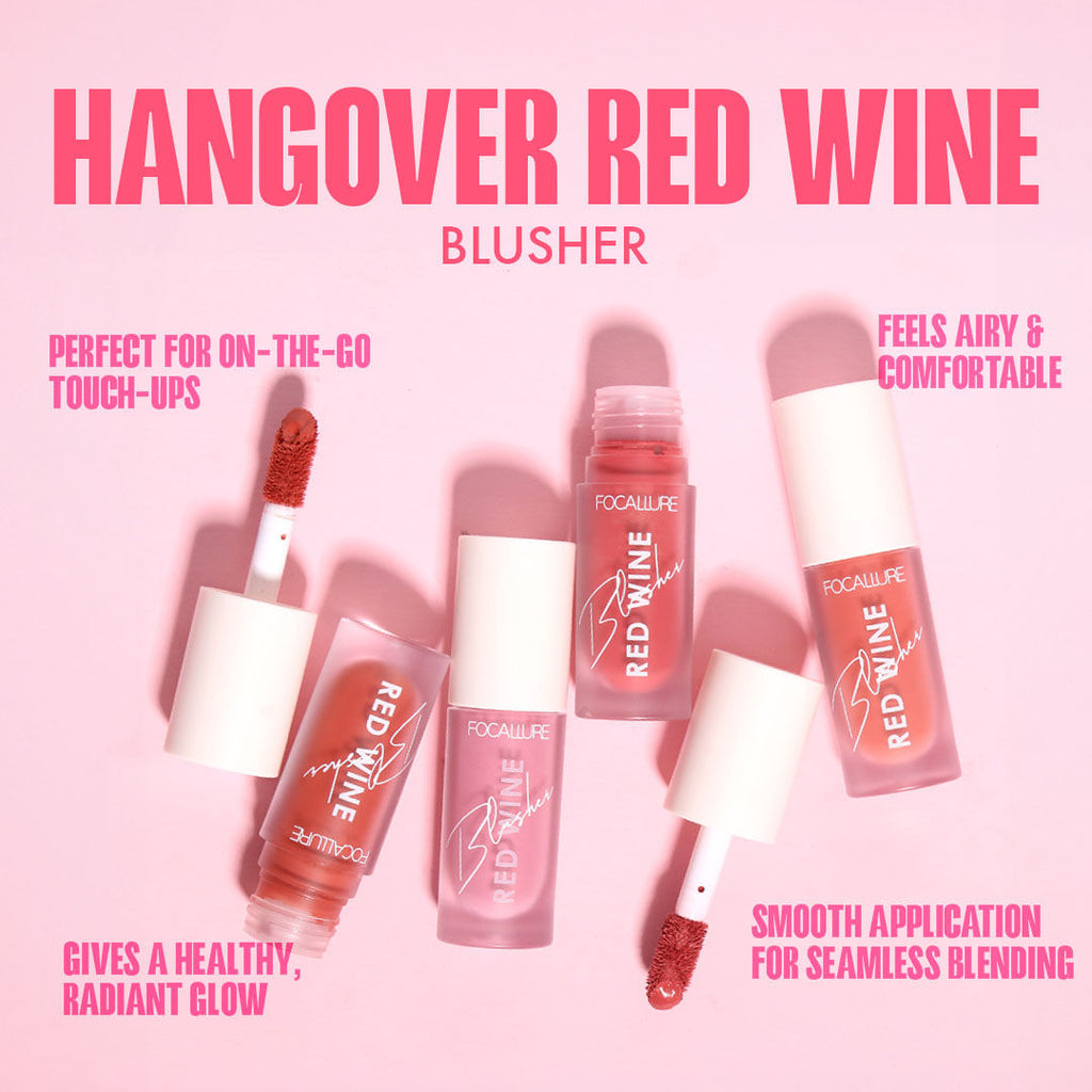 Focallure FA89 Hangover Red Wine Blusher
