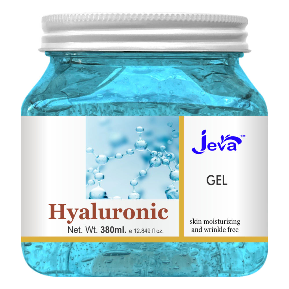 Jeva Hyaluronic Acid Face Moisturizer Hydrating Water Gel for All Skin Types, Deep Moisture Care