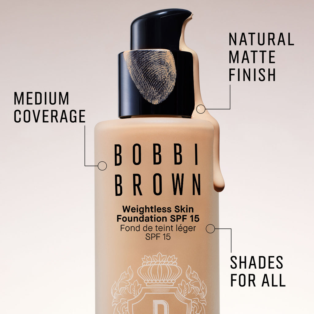 Bobbi Brown Weightless Skin Natural Matte Finish Foundation SPF 15