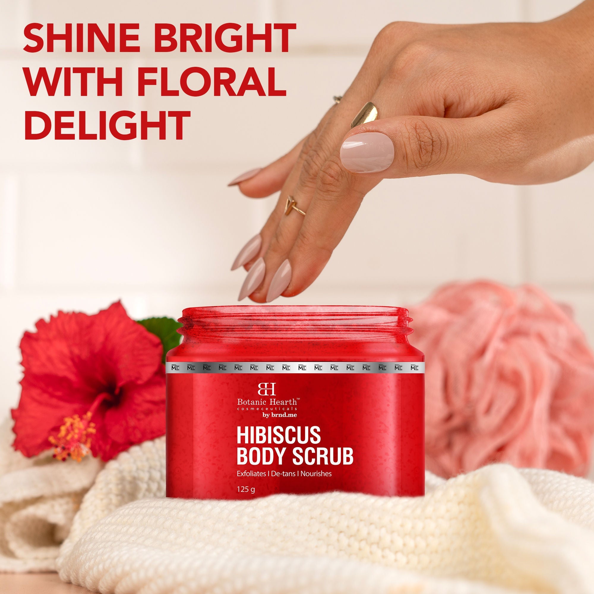 Botanic Hearth Hibiscus Body Scrub