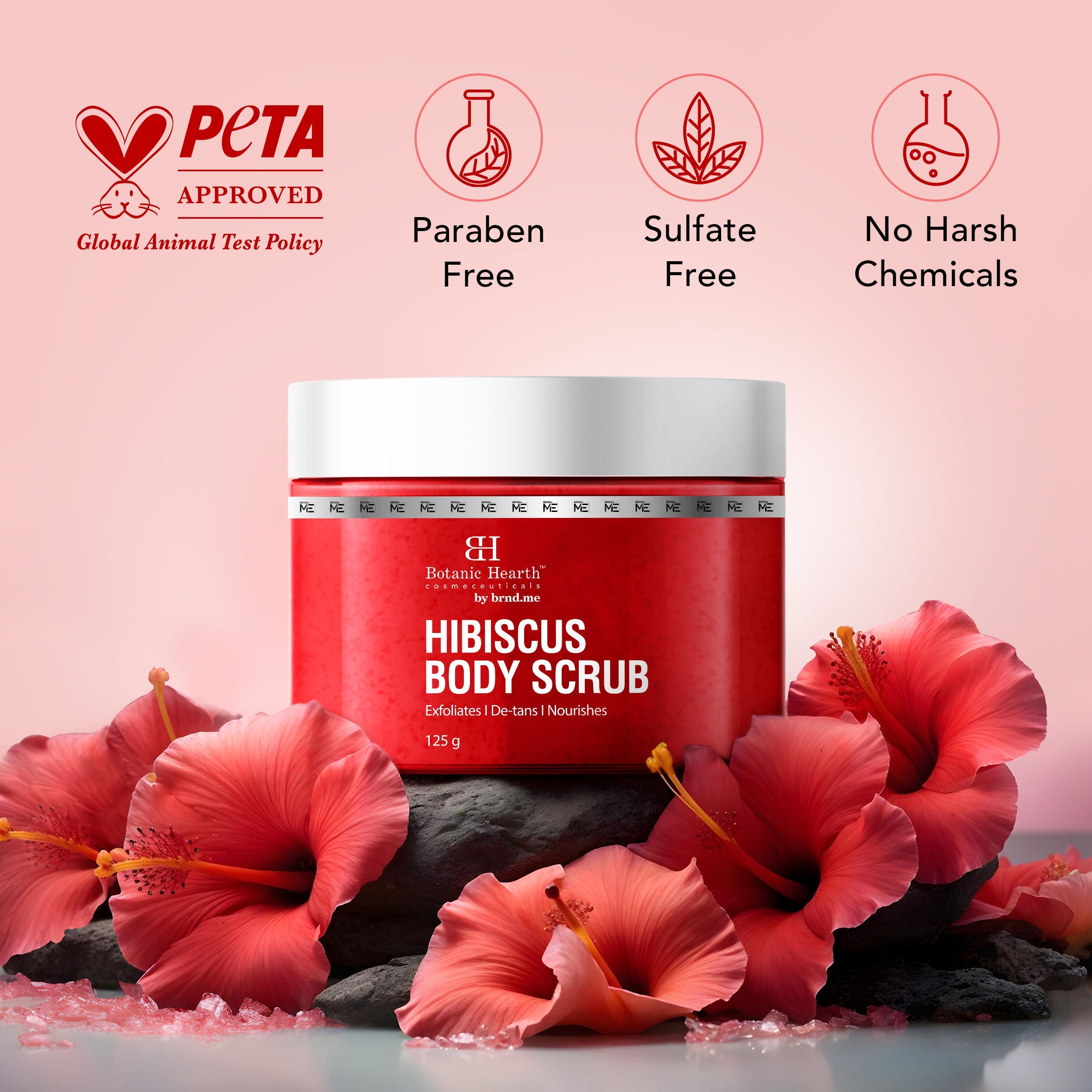 Botanic Hearth Hibiscus Body Scrub