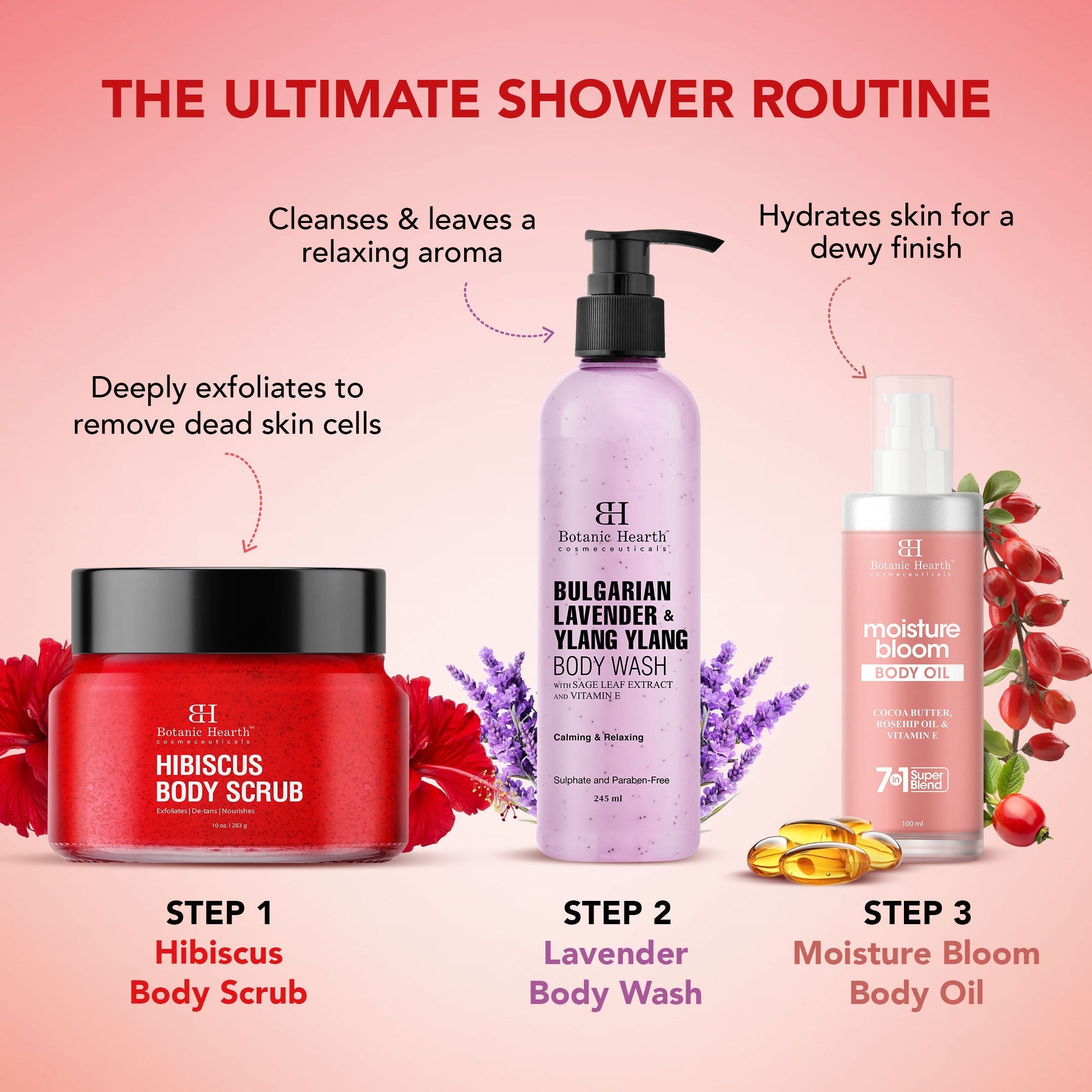Botanic Hearth Hibiscus Body Scrub