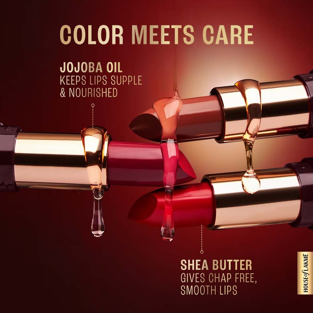 Lakme Ultimate Glam Satin Matte Lipstick