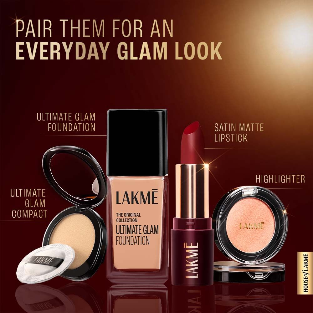 Lakme Ultimate Glam Satin Matte Lipstick