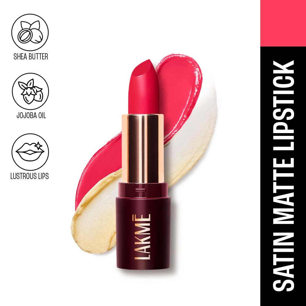 Lakme Ultimate Glam Satin Matte Lipstick