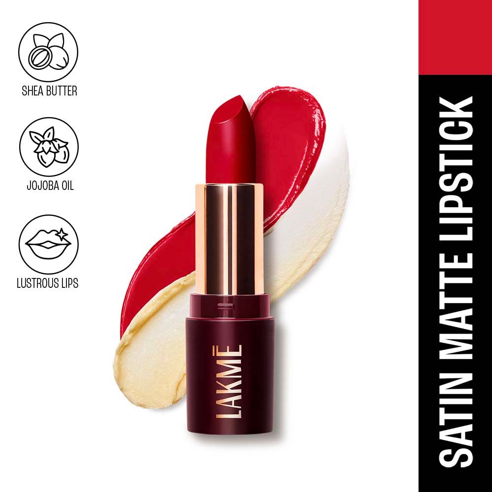 Lakme Ultimate Glam Satin Matte Lipstick