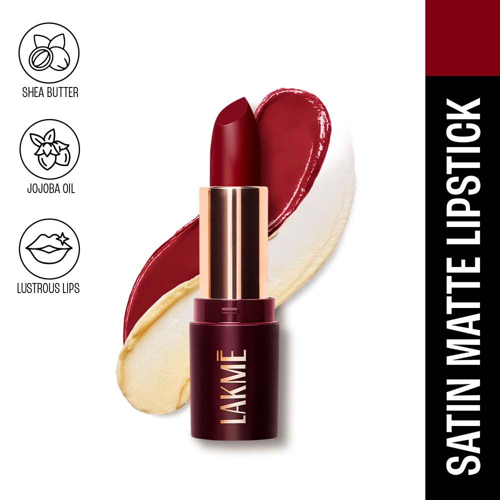 Lakme Ultimate Glam Satin Matte Lipstick