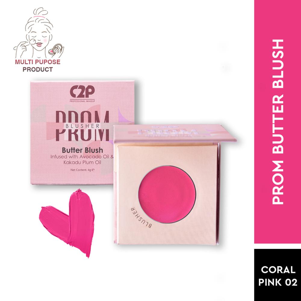 C2P Pro Prom Butter Blush Ultra HD Creamy Matte Finish