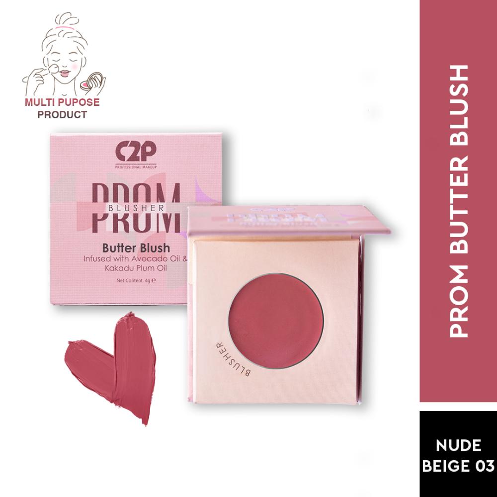 C2P Pro Prom Butter Blush Ultra HD Creamy Matte Finish