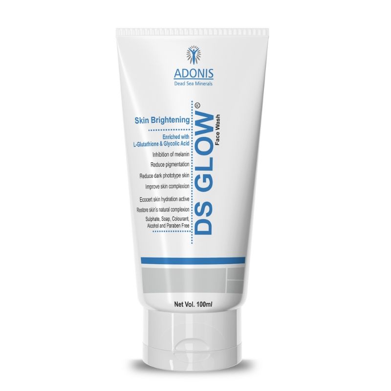 Adonis Unisex Ds Glow Face Wash Cleanser With Glutathione & Glycolic Acid For Brightening & Radiance