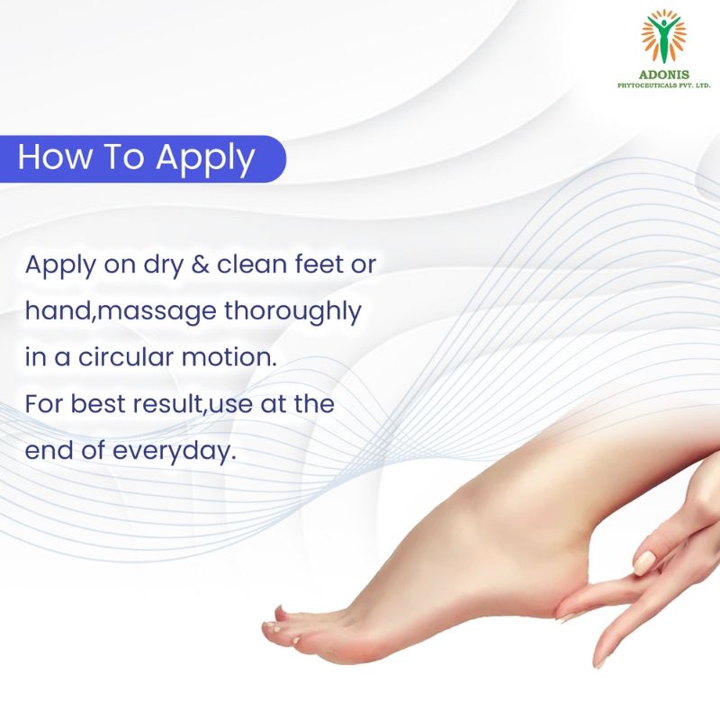 Adonis Unisex Ds Soft Cream Foot Repair Cream With Urea & Lactic Acid For Cracked Heels, Smooth Skin