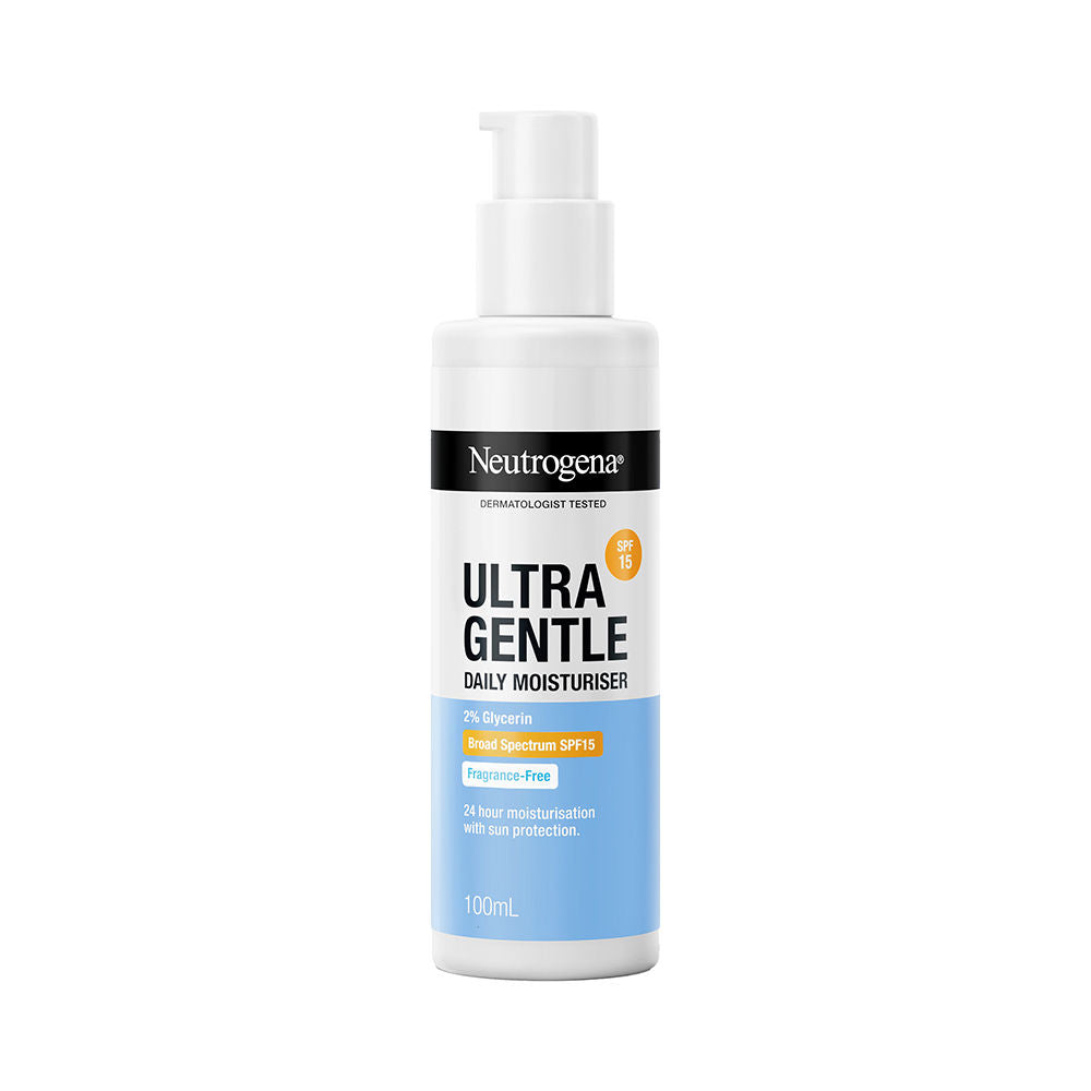 Neutrogena Ultra Gentle Daily Face Moisturizer With SPF 15