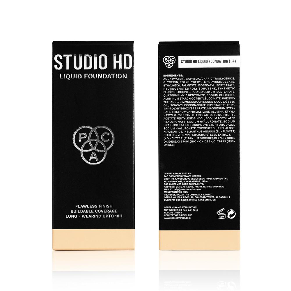 PAC Studio HD Liquid Foundation