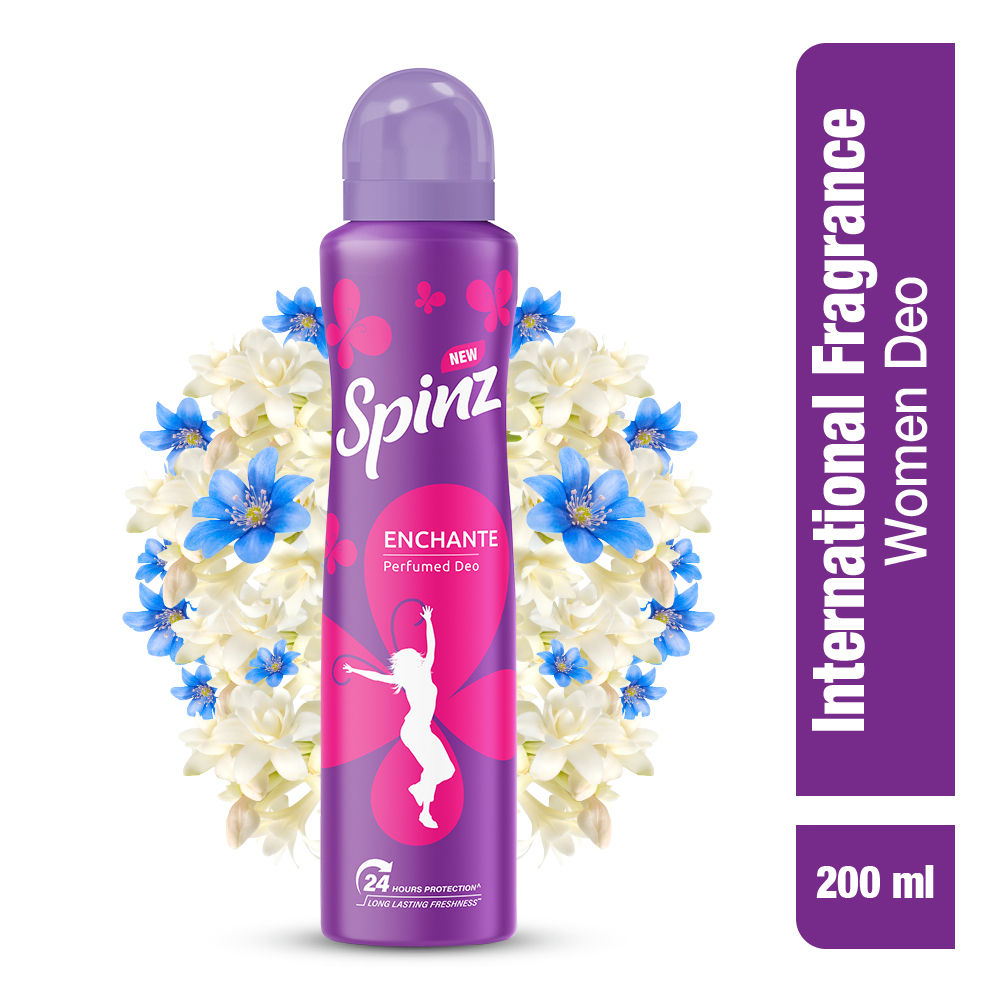 Spinz Enchante Perfumed Deo 24 Hours Protection