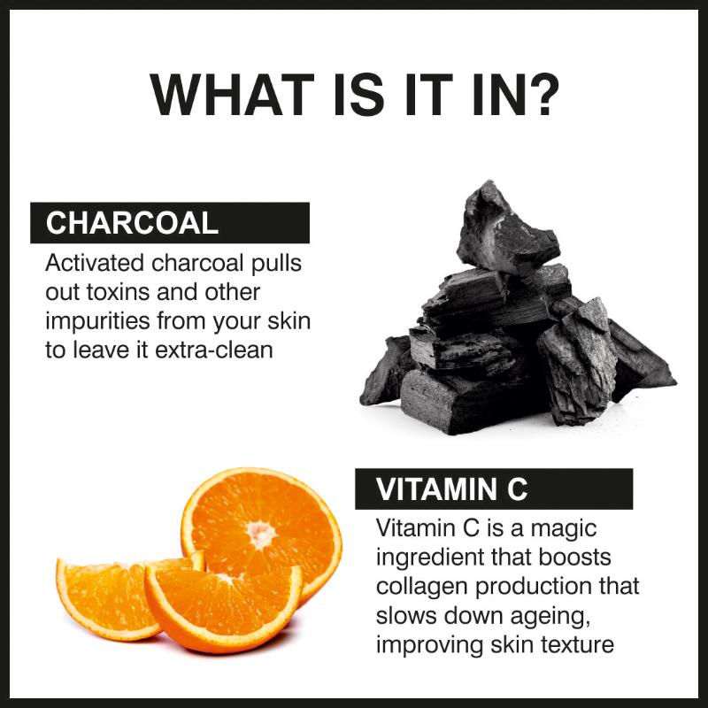 She Essentials Charcoal Face Wash With Activated Charcoal For Oil Control