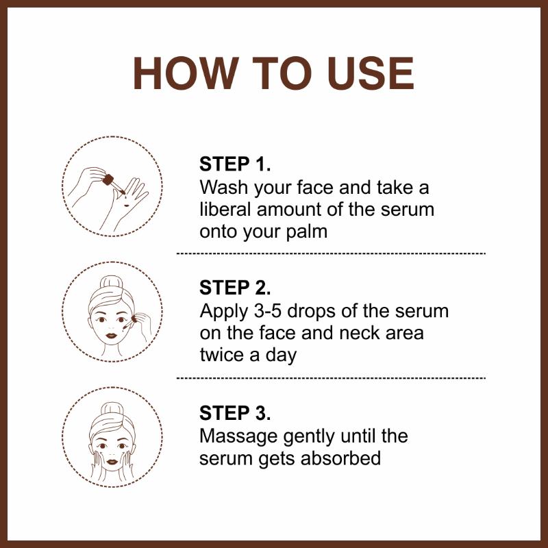 She Essentials Coffee Face Serum For Hydration & Sun Damage Protection - Antioxidant-Rich