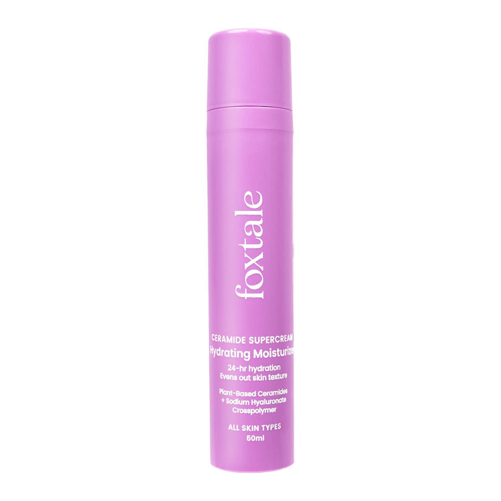 Foxtale Ceramide Supercream Hydrating Moisturizer for Skin Barrier Repair & Uneven Texture