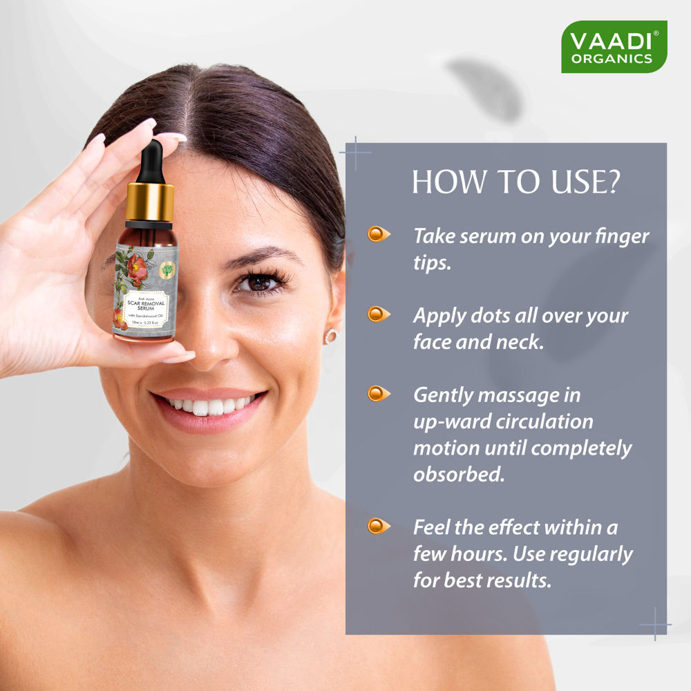 Vaadi Herbals Anti Acne Scar Removal Serum With Sandalwood Oil