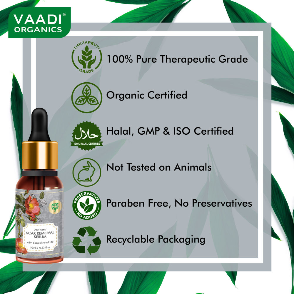 Vaadi Herbals Anti Acne Scar Removal Serum With Sandalwood Oil