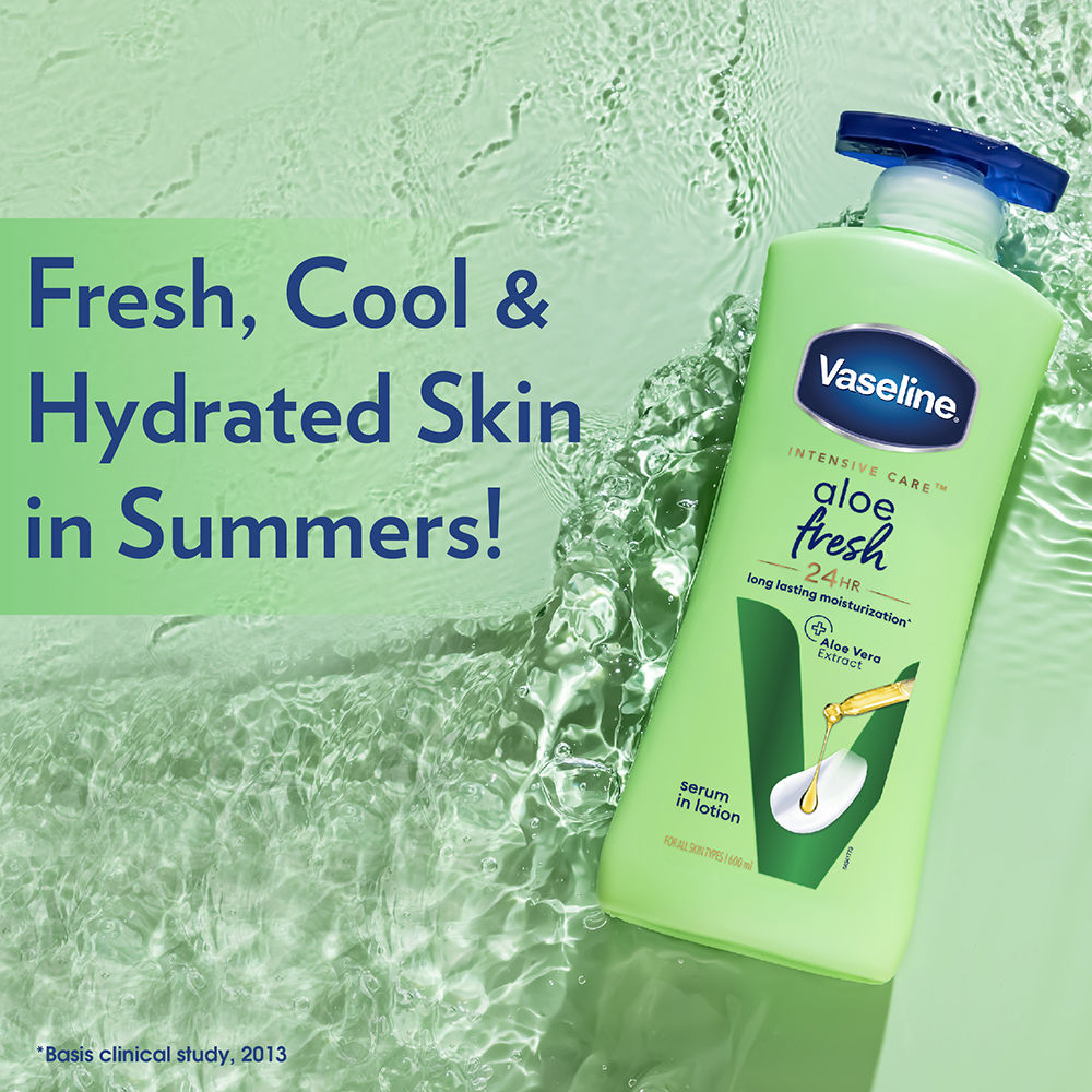 Vaseline Intensive Care Aloe Fresh Body Lotion
