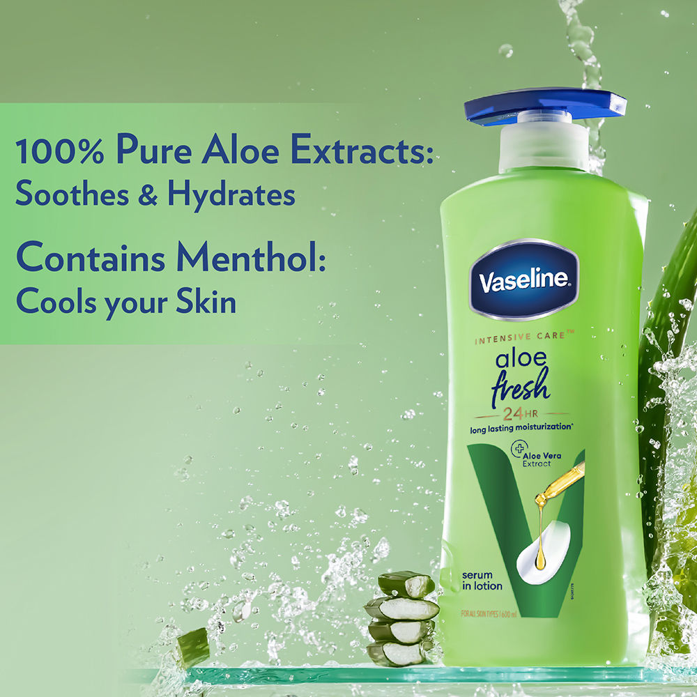 Vaseline Intensive Care Aloe Fresh Body Lotion