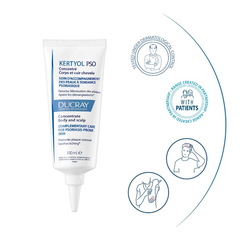 Ducray Kertyol PSO Concentrate Body & Scalp