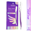Bombae Reusable & Painless Face & Eyebrow Razor For Instant Glowing Skin & Hair Removal-Pack Of 1