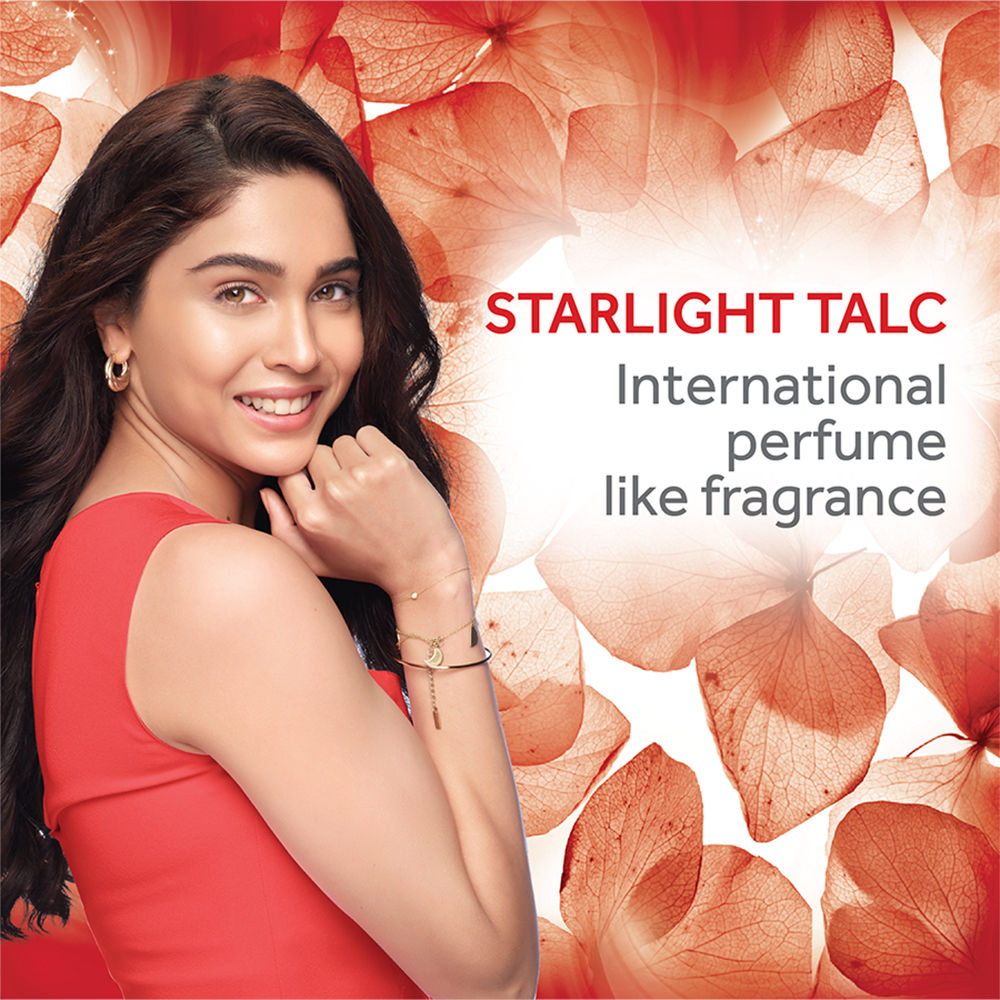 Ponds Starlight Perfumed Talc Powder Orchid & Jasmin Notes