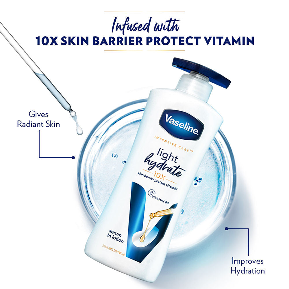 Vaseline Light Hydrate 48hr Serum In Lotion