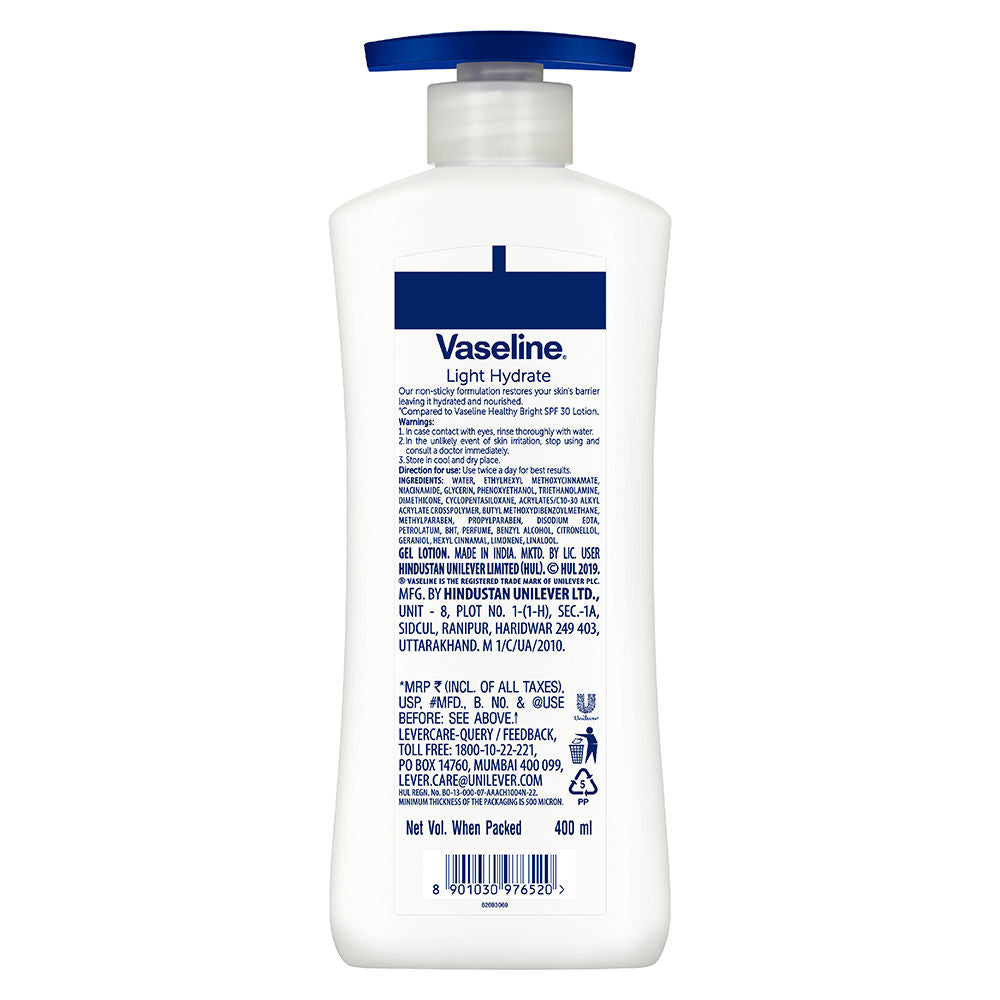 Vaseline Light Hydrate 48hr Serum In Lotion