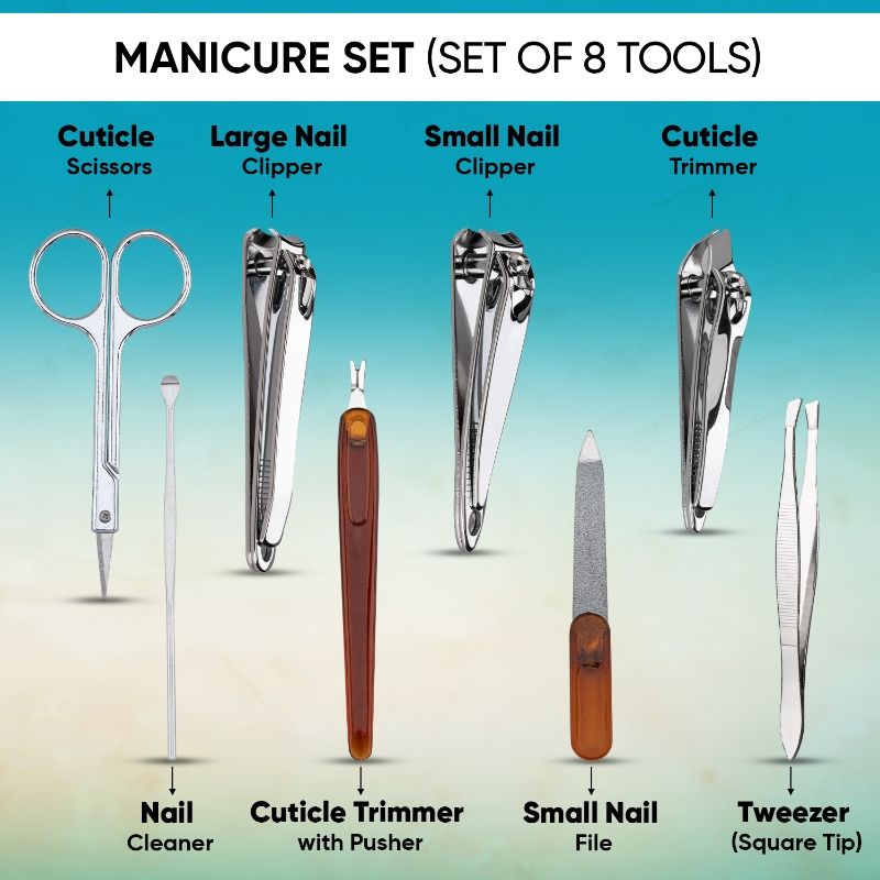 VEGA Manicure Set (Colour May Vary) (MS-08)