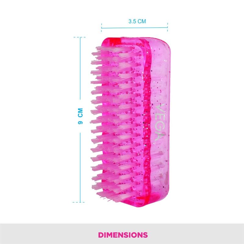 VEGA Dual Surface Nail Brush (NB-02) (Colour May Vary)