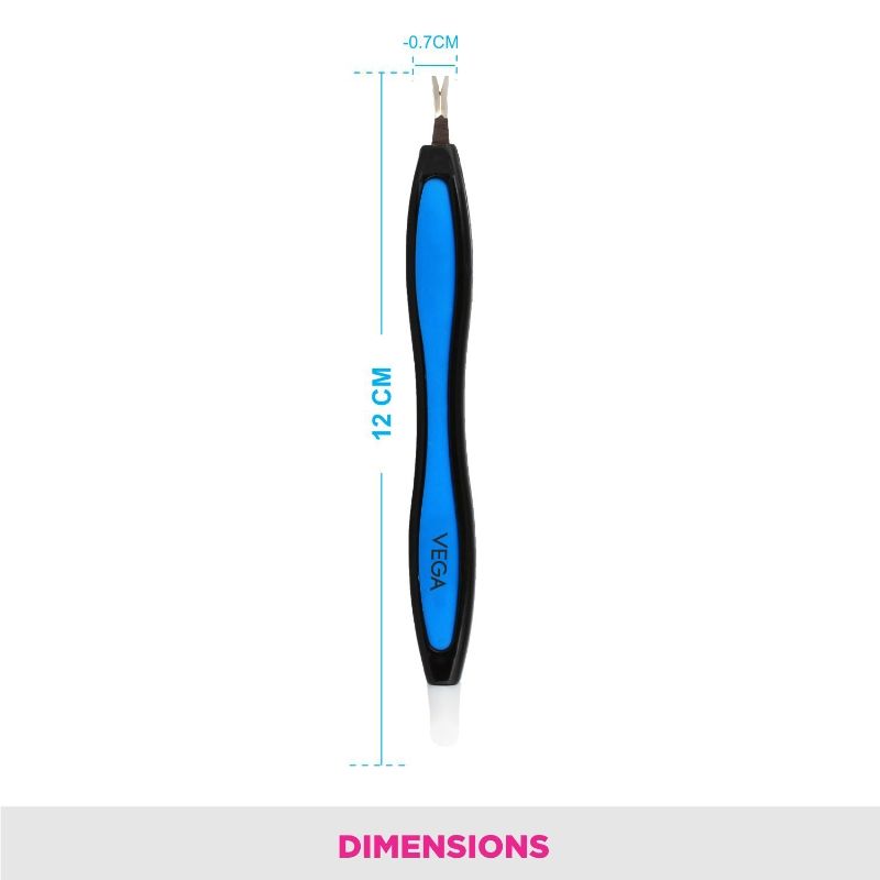 VEGA Soft Touch Cuticle Trimmer & Pusher (CTP-01 N)