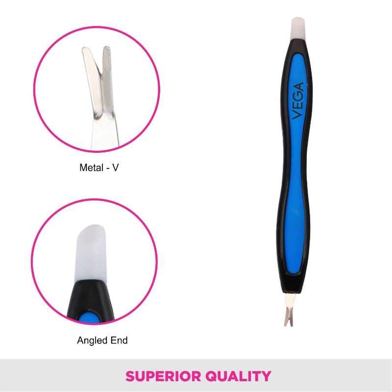 VEGA Soft Touch Cuticle Trimmer & Pusher (CTP-01 N)