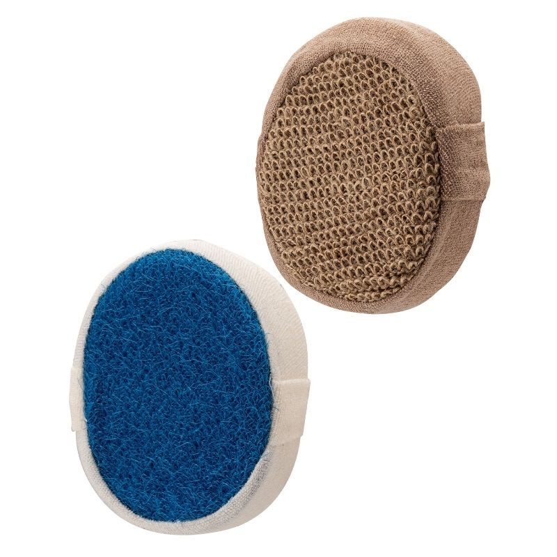 VEGA Bath Sponge Pair BA-3/2 (Color May Vary)