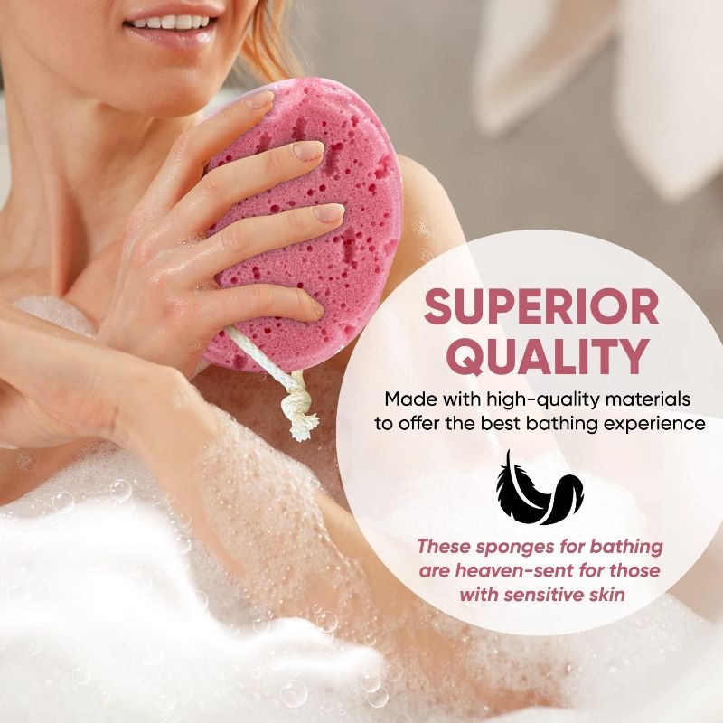 VEGA Sea Bath Sponge (BA-3/15)- Assorted Colors (Color May Vary)