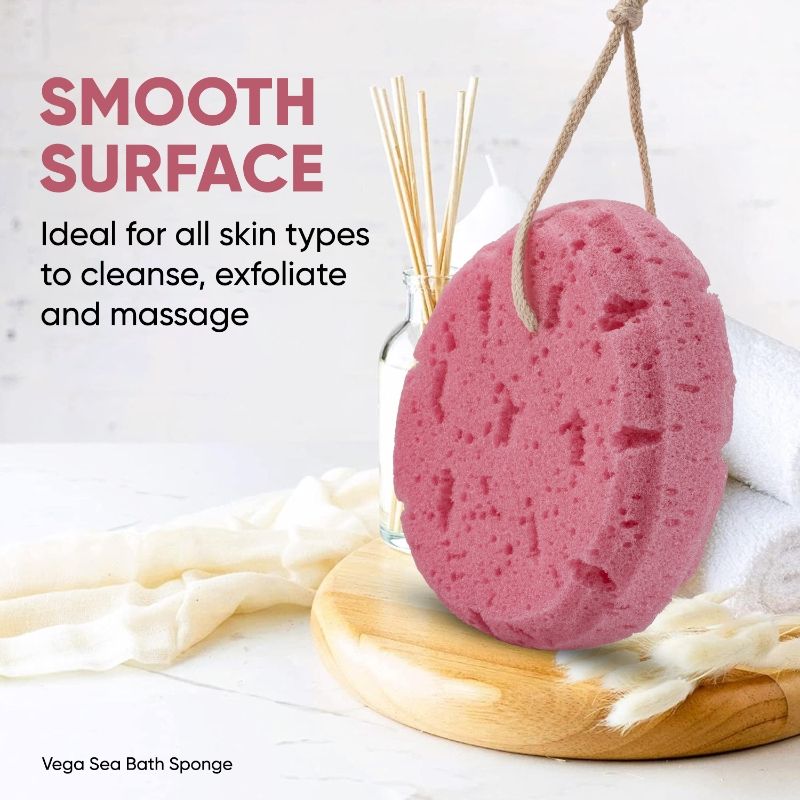 VEGA Sea Bath Sponge (BA-3/15)- Assorted Colors (Color May Vary)