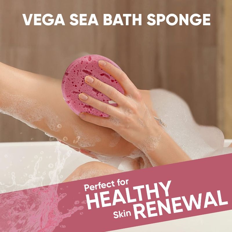 VEGA Sea Bath Sponge (BA-3/15)- Assorted Colors (Color May Vary)