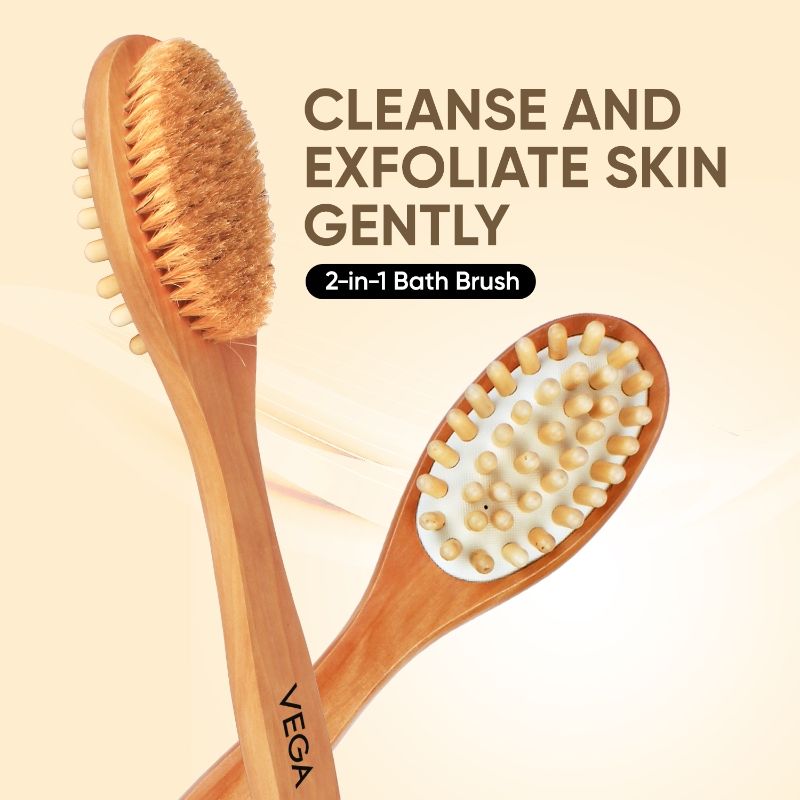 VEGA Bristle Bath Brush (NBA-1/1)